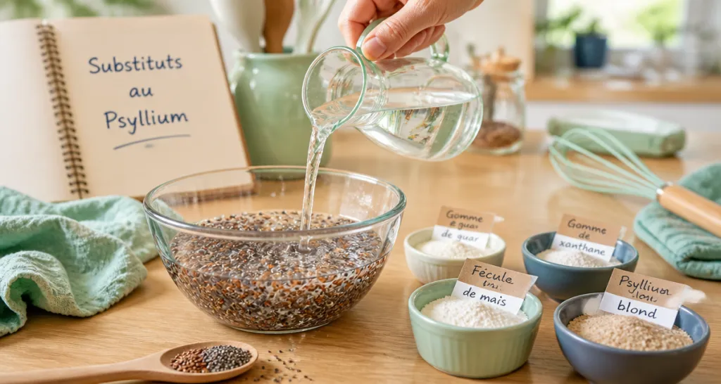 par quoi remplacer le psyllium alternatives sans gluten