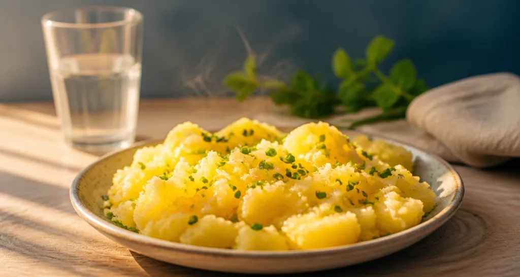 pomme de terre et intestin irritable plat vapeur