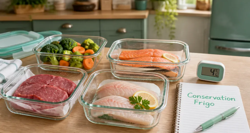 produit décongelé combien de temps au frigo, aliments en boîte au réfrigérateur
