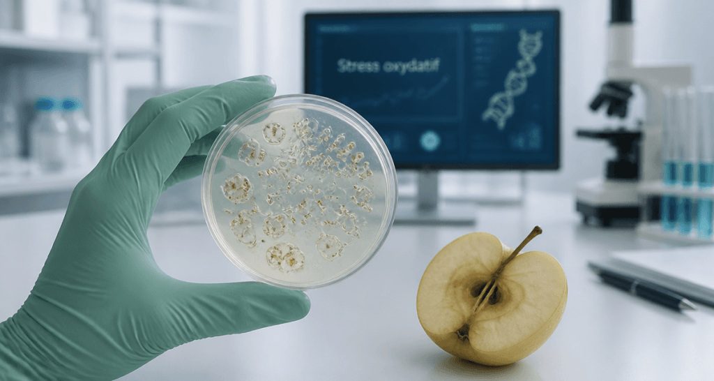qu est ce que le stress oxydatif cellules oxydées pomme