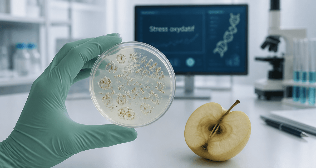 qu est ce que le stress oxydatif cellules oxydées pomme