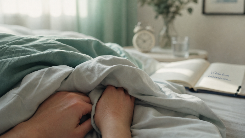 tremblement interieur du corps+fatigue, repos et fatigue au lit