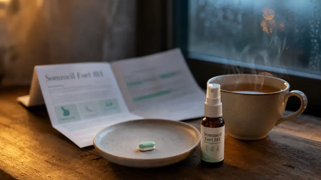 Arkorelax sommeil Fort 8H : spray buccal ou sans mélatonine