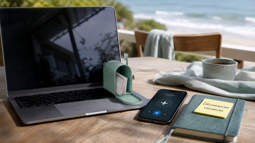 Déconnecter vraiment pendant ses vacances : mode avion, boîte mail éteinte