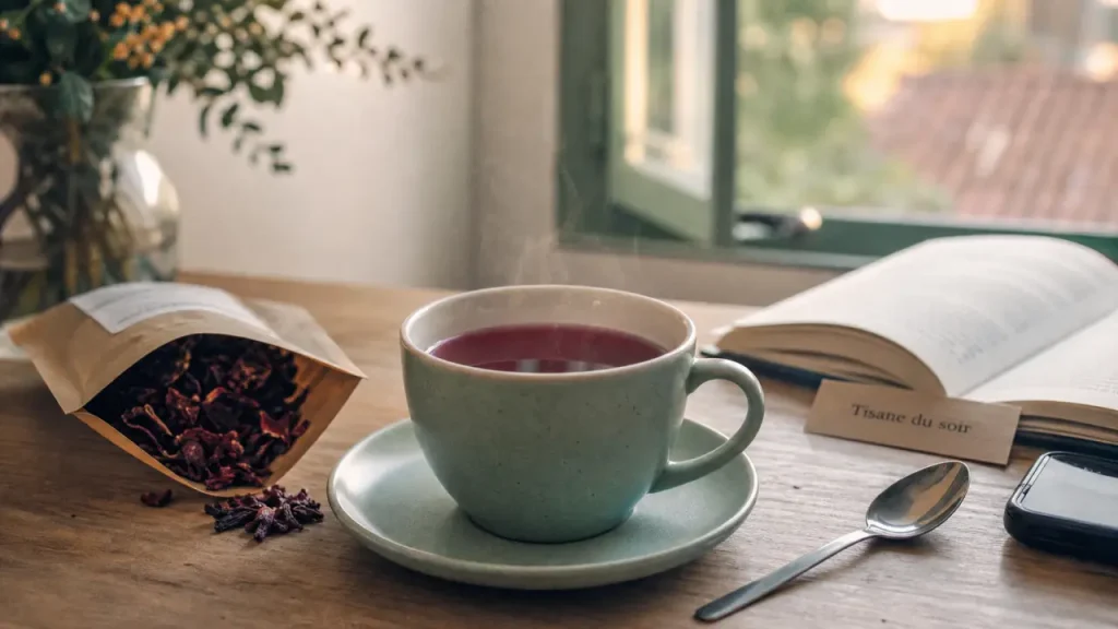 Hibiscus et sommeil : 2 g le soir, 60 à 90 minutes avant le coucher