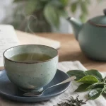 Maigrir the : tasse de thé vert sans sucre