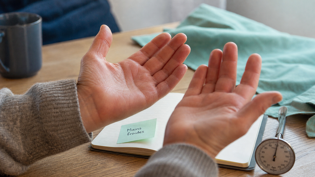 Mains froides signification spirituelle : mains, chaleur et intuition