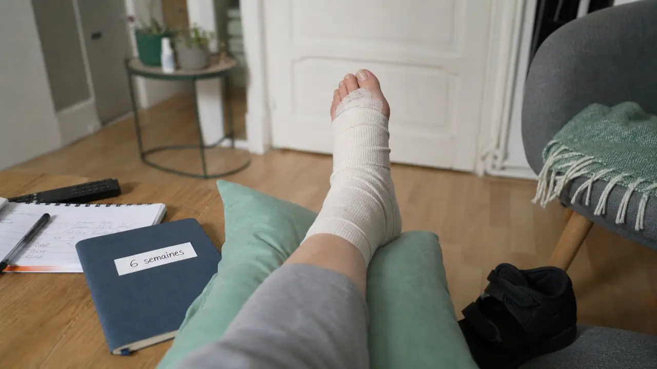 Opération hallux valgus : pied bandé, durée arrêt travail et convalescence