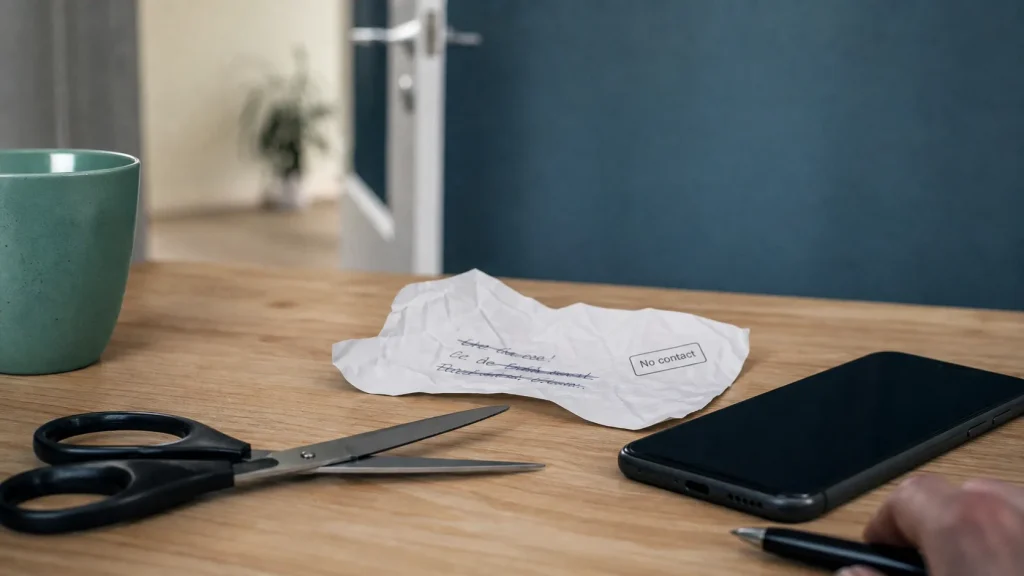 Quand le PN vous dit adieu : no contact, discard, hoovering, protection