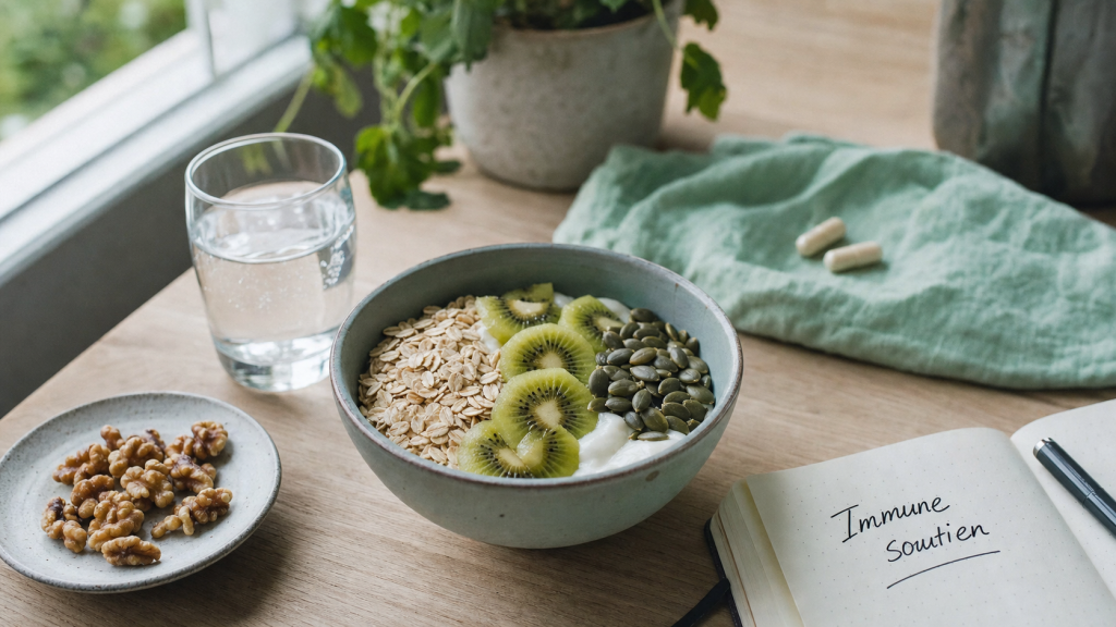 Renforcer son immunité naturellement : intestin et sommeil, cure 3 semaines avec kéfir et yaourt