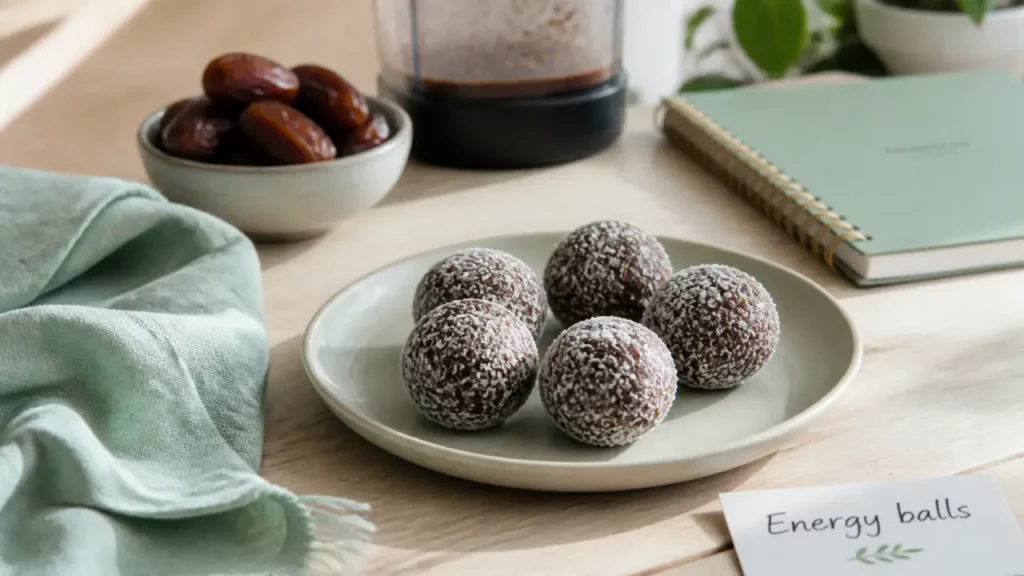 Energy balls : 5 minutes pour préparer votre collation saine et gourmande