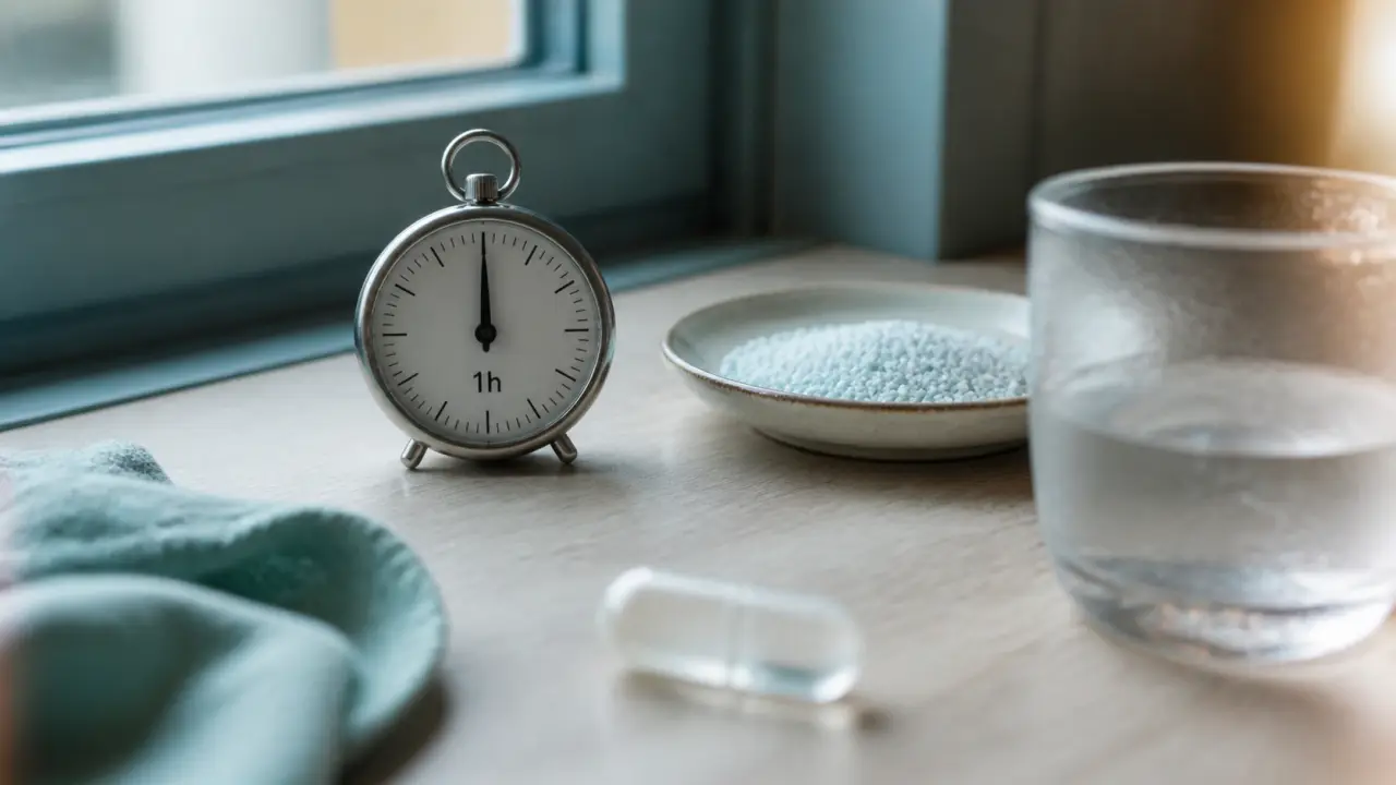 GABA effet au bout de combien de temps : apaisement en 1 heure
