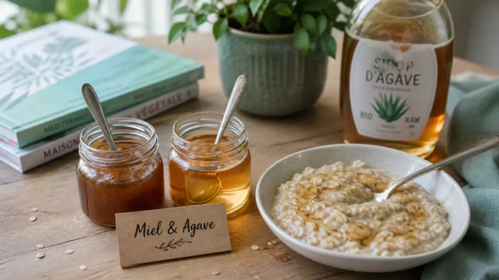 Sirop d’agave ou miel : lequel choisir selon la glycémie, le goût et l’usage en cuisine ?