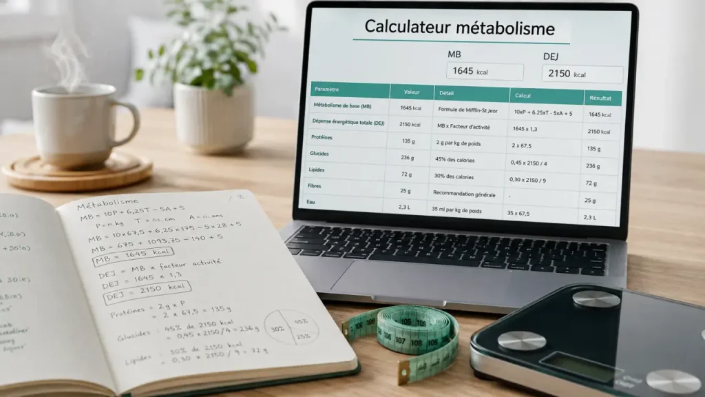 Calculateur métabolisme : pourquoi le chiffre seul ne suffit pas pour vos calories