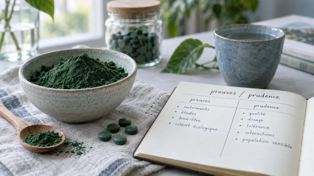 Chlorelle bienfaits : ce que la détox promet vraiment, et ce qu&rsquo;elle ne prouve pas