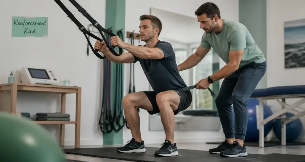 Renforcement musculaire en kinésithérapie : méthodes, objectifs et retour à la fonction